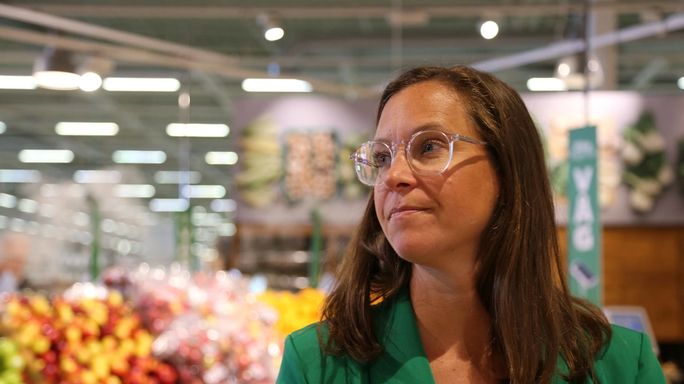 Frida Ganshed, vd på Coop Gotland